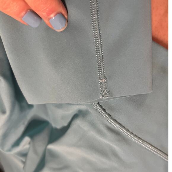 Lululemon fast & free high rise tights 25” tidal teal size 10 - Picture 5 of 9